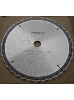 Пила дисковая D300x30x3,2/2,2Z36 WZ WoodTec